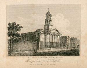 St Marylebone Church, London av English School