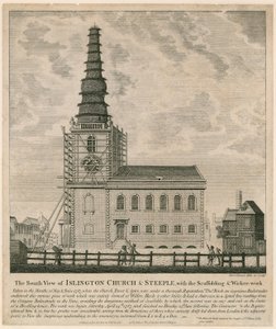 St Marys Church, Islington (gammel kirke) av English School