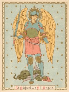 St Michael og alle engler av English School