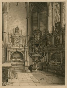 St Nicholas Chapel, Westminster Abbey, London av English School