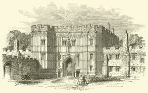 St Osyth Priory (gravering) av English School