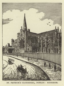 St Patricks Cathedral, Dublin, eksteriør av English School