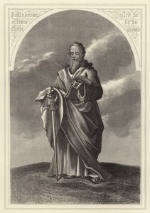 St Paul (gravering) av English School
