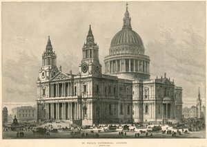 St Pauls Cathedral, London av English School