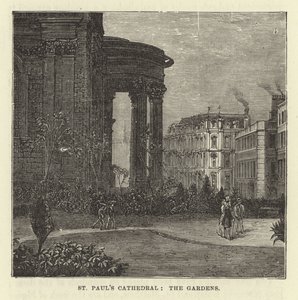 St Pauls Cathedral, Gardens av English School