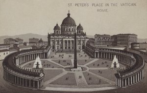 Petersplassen, Vatikanstaten, Roma, Italia av English School