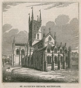 St Savios Church, Southwark, Surrey av English School