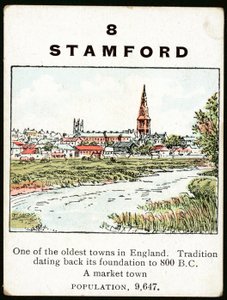 Stamford (farge litho) av English School