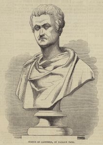 Statue von Campbell, von Patrick Park (Gravur) von English School