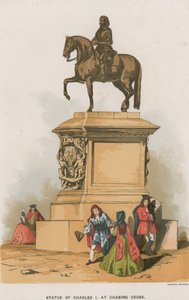 Statue av Charles I av English School