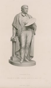 Statue av JMW Turner av English School