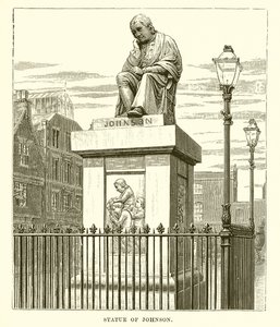 Statue av Johnson av English School
