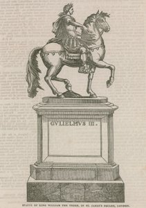 Statue av kong William den tredje, på St James