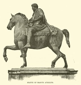 Statue av Marcus Aurelius av English School