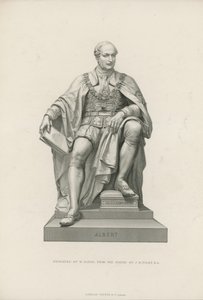 Statue av Prins Albert av English School