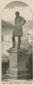 Statue av Robert Stephenson av English School