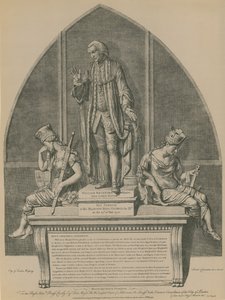Statue av William Beckford i Guildhall, London av English School