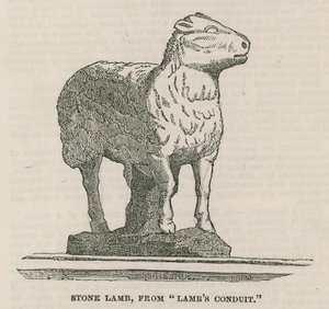 Steinlam fra Lambs Conduit av English School