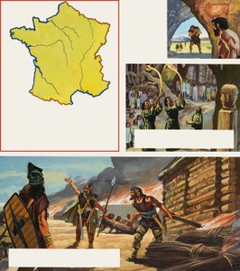 Historien om Frankrike av English School