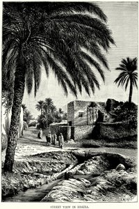 Street View i Biskra (gravering) av English School