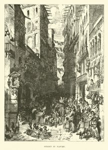 Gate i Napoli av English School