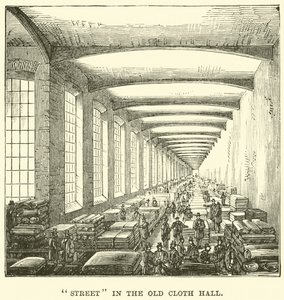Gate i den gamle kledehallen av English School