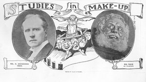 Studies in Make-Up, illustrasjon fra Kongen, 1. juni 1901 av English School