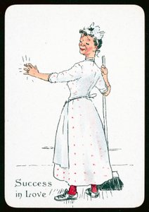 Suksess i kjærlighet (farge litho) av English School