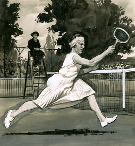 Suzanne Lenglen, singelmester for damer av English School