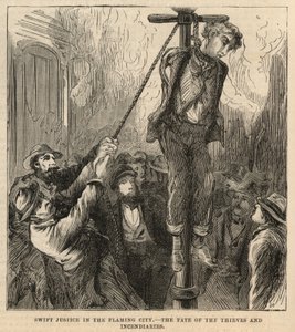 Rask rettferdighet i den flammende byen av English School