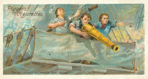 Sving inn man-of-war-topp av English School