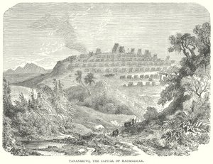 Tananarivo, die Hauptstadt von Madagaskar von English School