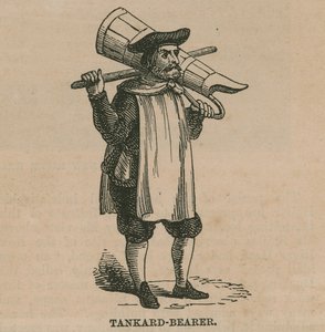 Tankardbærer av English School