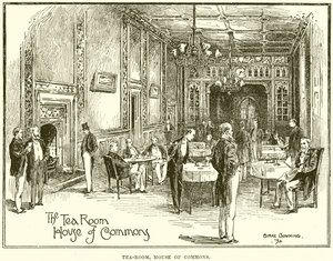 Tea-room, House of Commons