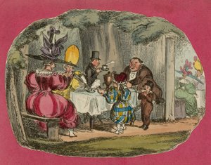 Te i Vauxhall Gardens av English School