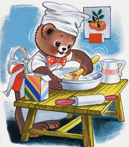 Bamse (med skjulte gjenstander) av English School