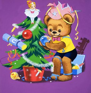 Bamse (med skjulte gjenstander) av English School