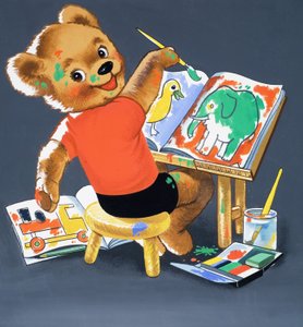 Teddybjørn av English School
