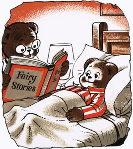 Bamse i sengen av English School