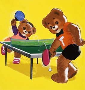 Teddybjørner (med skjulte gjenstander) av English School