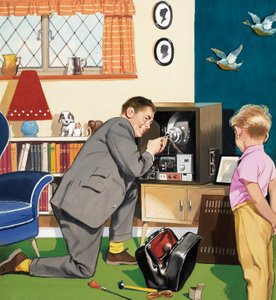 TV-reparatør av English School