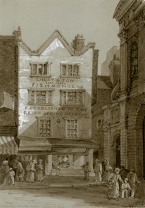 Temple Bar, London, The Old Bulk Shop av English School