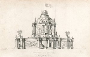 Temple of Concord for the Peace of 1814 av English School