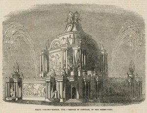 Temple of Concord i Green Park av English School