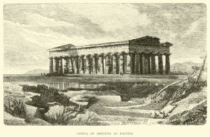 Neptun-tempelet i Paestum av English School