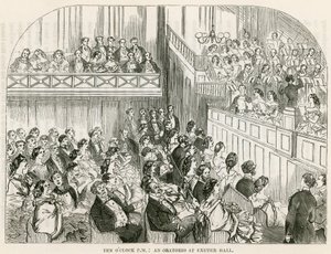 Ti OClock PM: Et oratorium i Exeter Hall av English School