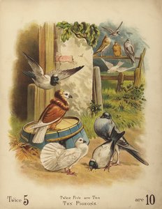 Ti duer (chromolitho) av English School