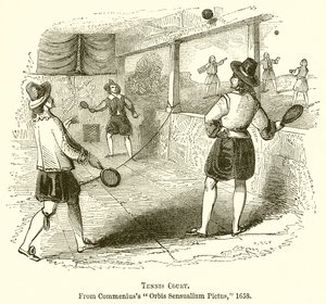 Tennisbane av English School