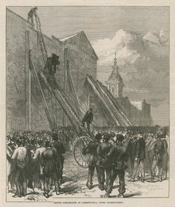 Tester branntrapper ved Lambeth Hill, Upper Thames Street av English School