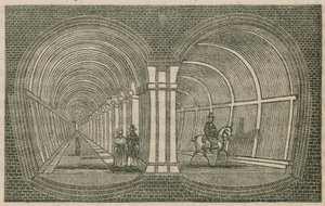 Thames Tunnel av English School